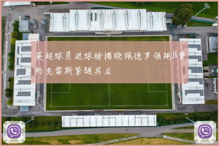英超球员进球榜揭晓佩德罗领跑B费约克雷斯紧随其后